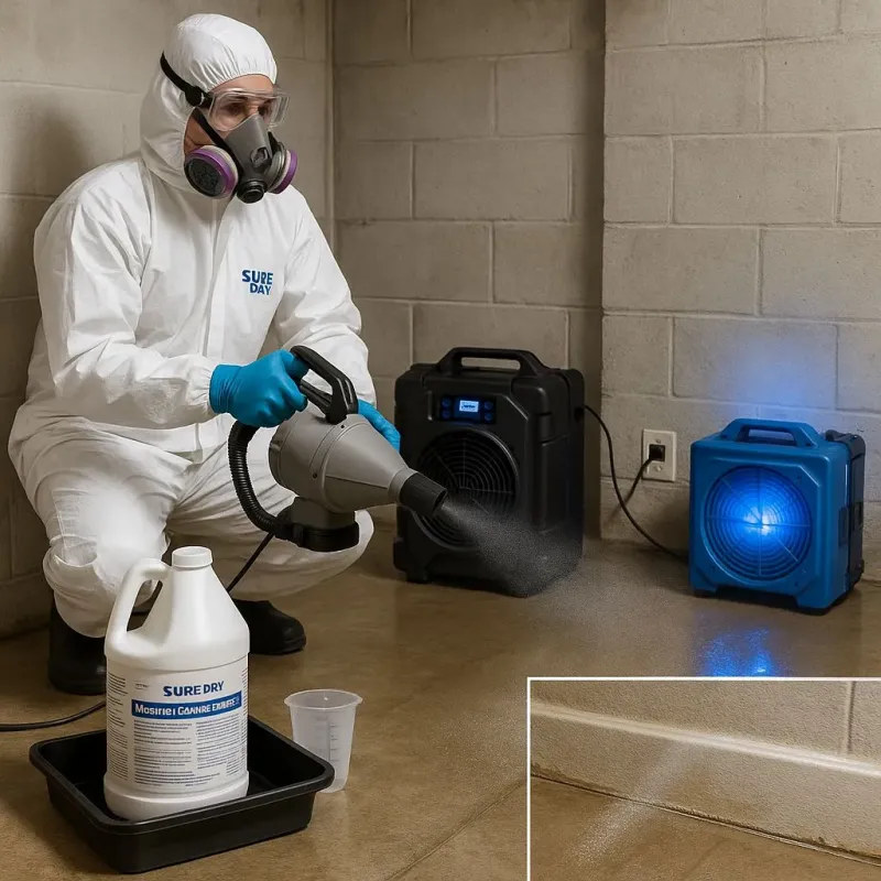 Sanitization and Odor Removal process in Hopewell, NJ