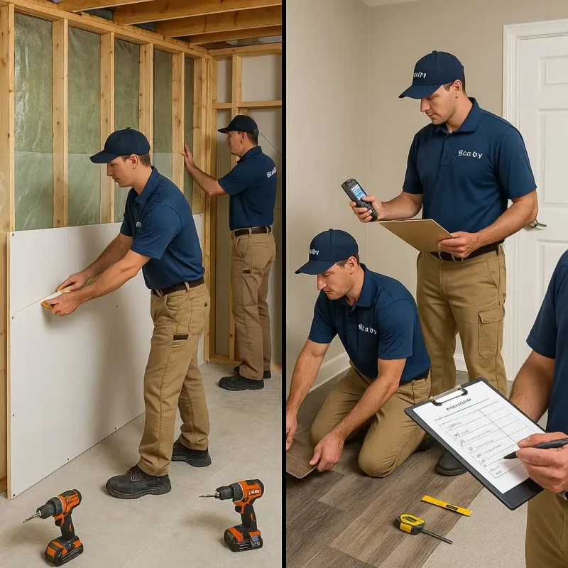 Repairs and Reconstruction process in Hopewell, NJ