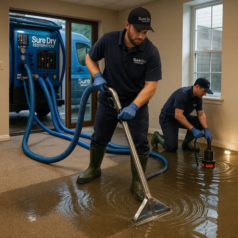 Water Extraction and Removal process in Hopewell, NJ
